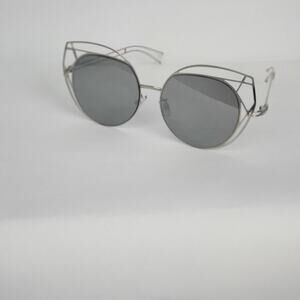 Cat-eye Mirrored Sunglasses
